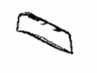 Toyota 63355-42020 Pad, Roof Headlining, Passenger Side