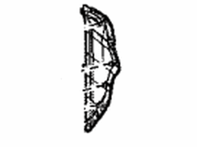 Toyota 55317-42070-C0 Panel, Instrument Side, Passenger Side