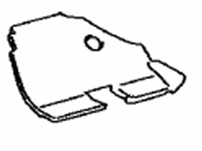 Toyota 55215-42030 Pad,  Dash Panel Insulator,  NO.3