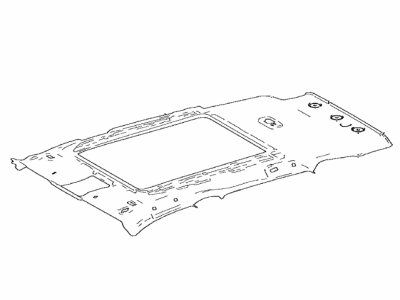 Toyota 63310-42500-C0 Headlining Assy,  Roof