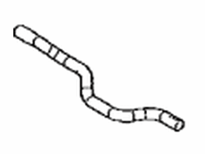 Toyota 16282-25080 Hose,  Water By-Pass,  No.5