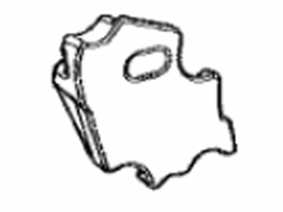 Toyota 12362-25011 Insulator,  Engine Mounting,  RH(For Transverse Engine)