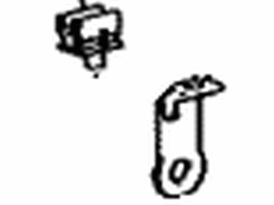 Toyota 47371-42140 Clamp,  Brake Tube,  NO.7