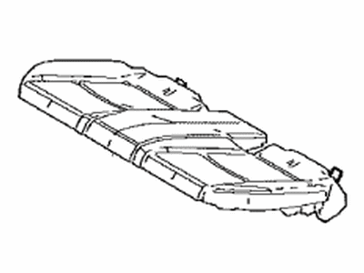Toyota 71611-42111 Seat Cushion