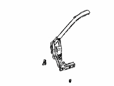 Toyota 61010-42021 Pillar,  Front Body,  Upper Outer RH