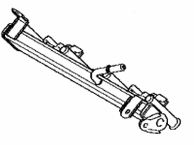 Toyota 23814-25022 Pipe Sub-Assy,  Fuel Delivery