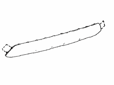 Toyota 52453-42040-B3 Guard,  Rear Bumper,  Center