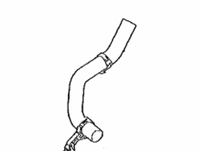 Toyota 16571-25100 Hose,  Radiator,  NO.1