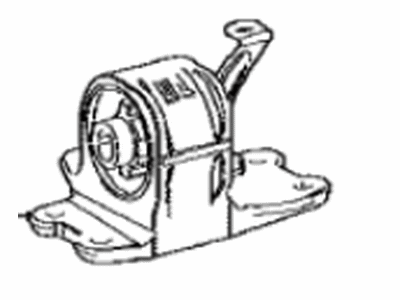 Toyota 12306-25020 Insulator,  Engine Mounting,  LH(For Transverse Engine)
