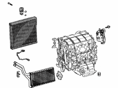 Toyota 87050-33D30 Radiator Assy,  Air Conditioner