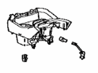 Toyota 58803-42050-C5 Box Sub-Assy,  Console Cup Holder