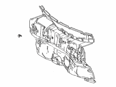 Toyota 55210-42240 Insulator Assy,  Dash Panel