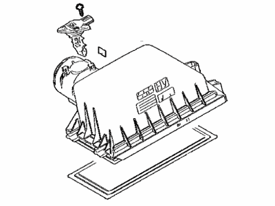 Toyota 17705-25070 Cap Sub-Assembly, Air Cleaner