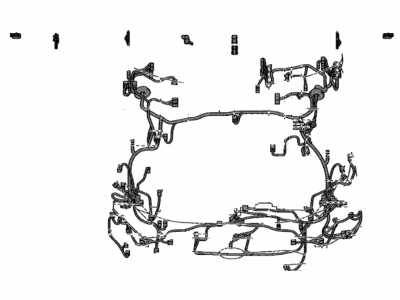 Toyota 82115-42071 Wire,  Engine Room Main