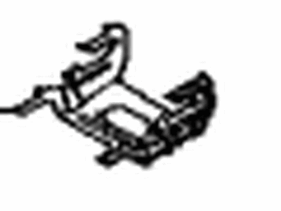 Toyota 86464-26010 Latch,  Forward Recognition