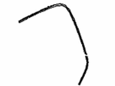 Toyota 75696-42080 Pad,  Body Outside Moulding,  NO.1
