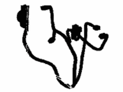 Toyota 82154-42100 Wire,  Rear Door,  NO.2