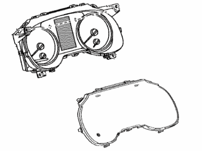 Toyota RAV4 Instrument Cluster - 83800-4A511
