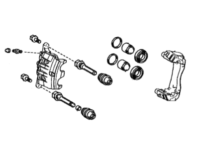 Toyota 47730-42150 Cylinder Assy,  Front Disc Brake,  RH