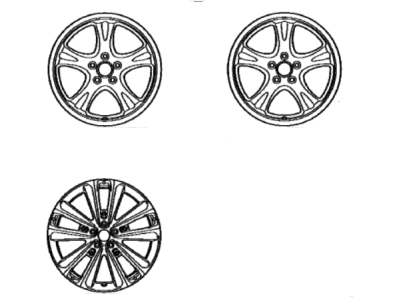 Toyota 42611-42880 Wheel,  Disc