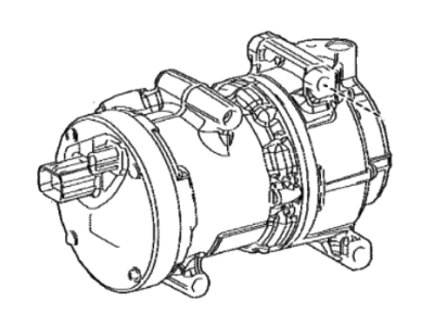 Toyota 88370-42050 Compressor Assy,  W/Motor