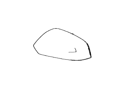 Toyota 87945-42230-C0 Cover,  Outer Mirror,  LH