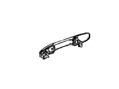 Toyota 69210-K0010-J4 Handle Assy,  Front Door Outside,  LH