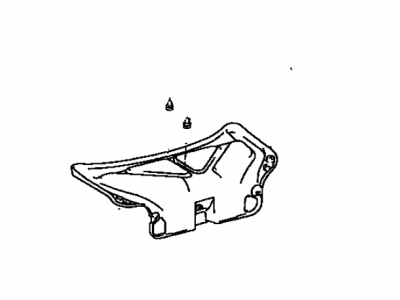 Toyota 64791-33060-C0 Trunk Lid Trim