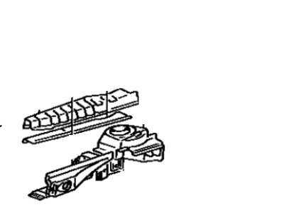 Toyota 53702-33060 Apron Assembly