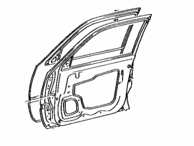 Toyota 67002-33011 Panel Sub-Assembly, Front Door, Driver Side