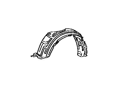 Toyota Camry Wheelhouse - 53876-33040