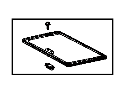 Toyota 63306-33010-K2 Sunshade