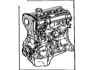 Toyota 19000-62070 Engine