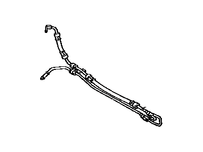 Toyota Camry Power Steering Hose - 44410-33041