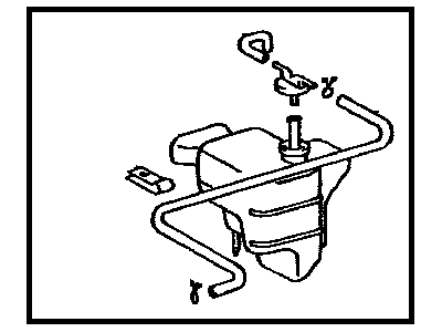 Toyota Camry Radiator Cap - 16405-20010