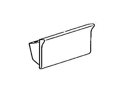 Toyota 74109-32040-J0 Receptacle Assy,  Rear Ash