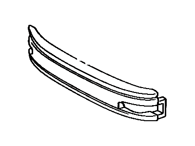 Toyota 52611-33010 Absorber,  Front Bumper Energy