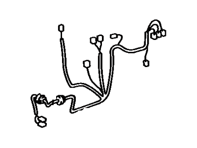 Toyota 82152-33040 Wire, Front Door, Driver Side