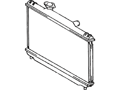 Toyota Starlet Radiator - 16400-13230