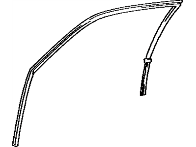 Toyota Camry Window Run - 68141-AA010