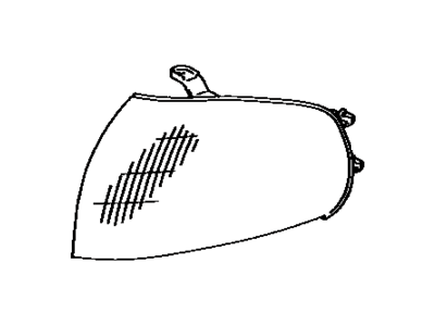 Toyota Camry Side Marker Light - 81621-06020