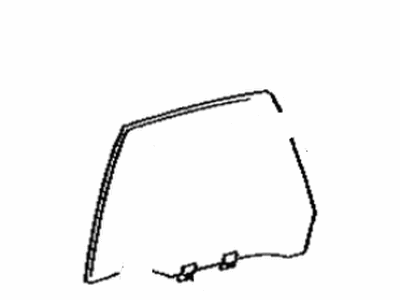 Toyota 68104-32110 Moveable Glass