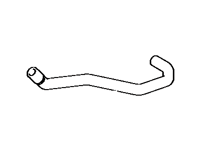 Toyota 87245-33080 Hose,  Heater Water,  Inlet A