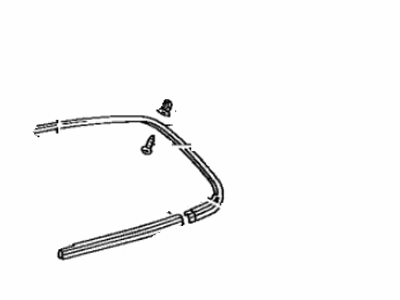 Toyota 75075-32020 Window Molding