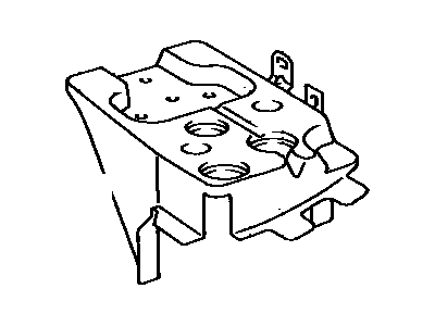 Toyota 53704-33010 Support,  Battery Carrier