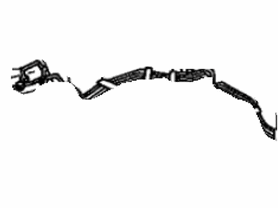 Toyota 47323-33030 Tube,  Rear Brake,  NO.3
