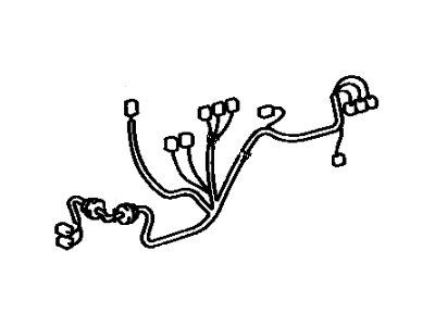 Toyota 82151-33050 Wire, Front Door, Passenger Side