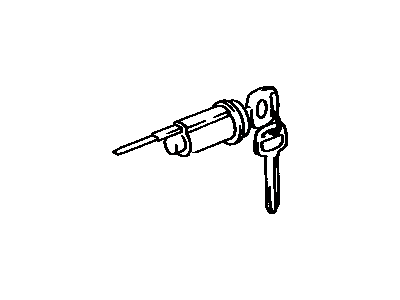 Toyota 69057-33030 Cylinder & Keys