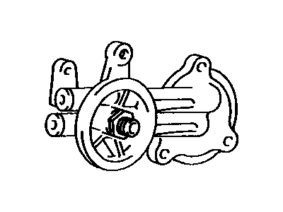 Toyota 15609-37040 Bracket Sub-Assy,  Oil Filter