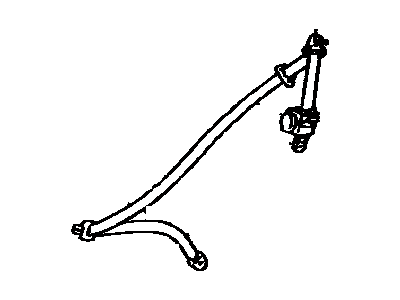 Toyota 73360-06061-B0 Retractor